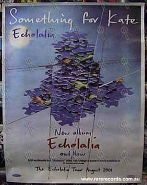 Echolalia' Album Poster - Rare Records Au