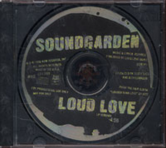 SOUNDGARDEN - Loud Love (lp version) - 1
