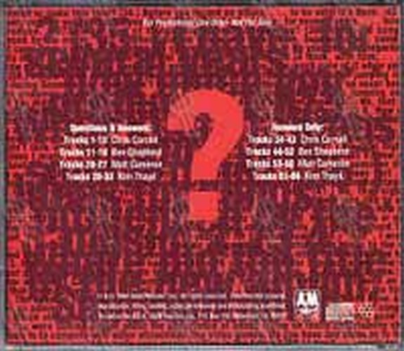 SOUNDGARDEN - Superuninterview - 2