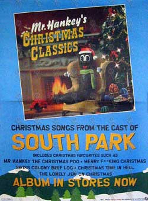SOUTH PARK - 'Mr. Hankey's Christmas Classics' Album Poster - 1