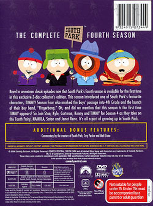 SOUTH PARK - The Complete Fourth Season - 2