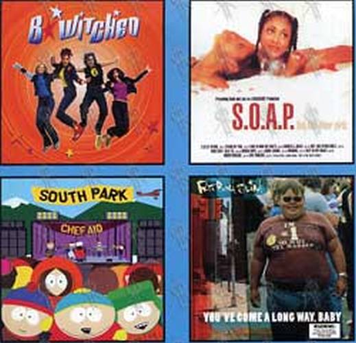 SOUTH PARK|FAT BOY SLIM|BEWITCHED|S.O.A.P. - Album Promo Sticker - 1