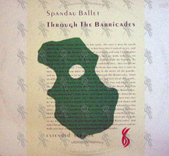 SPANDAU BALLET - Through The Barricades - 1