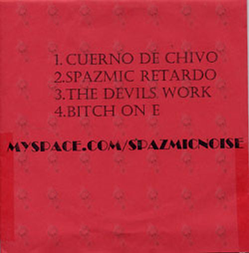 SPAZMIC - The Devils Work - 2
