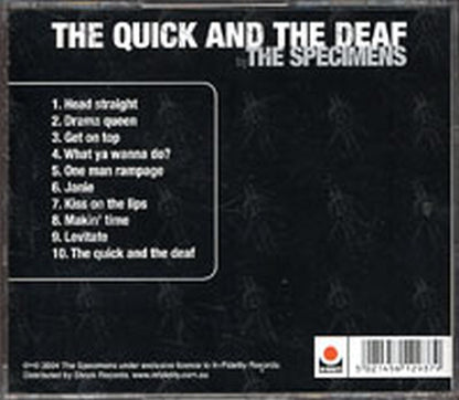 SPECIMENS-- THE - The Quick And The Deaf - 2