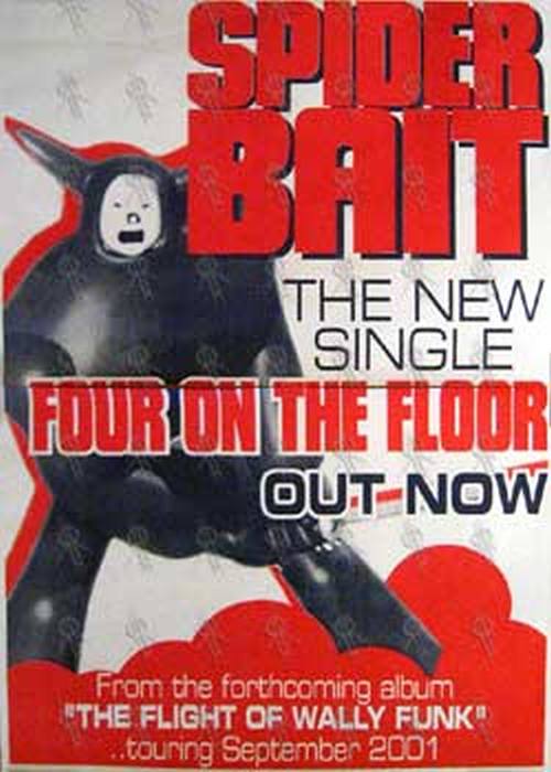 SPIDERBAIT - 'Four on The Floor' Single Poster - 1