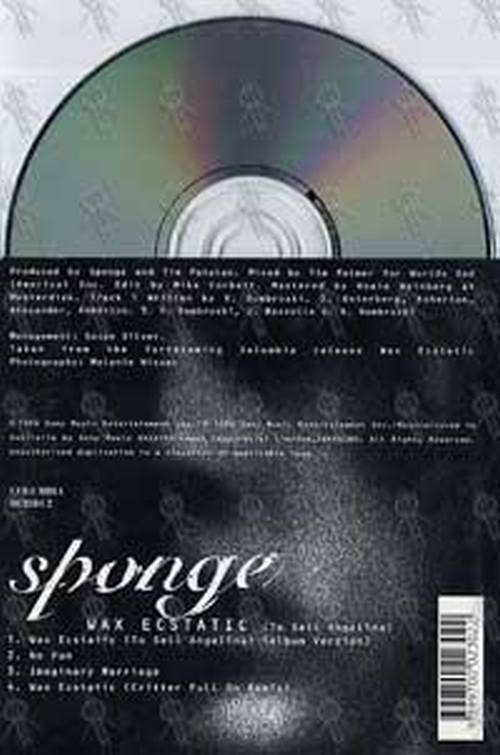 SPONGE - Wax Ecstatic (To Sell Angelina) - 2