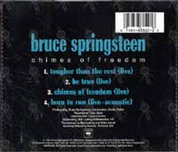 SPRINGSTEEN-- BRUCE - Chimes Of Freedom (Live EP) - 2