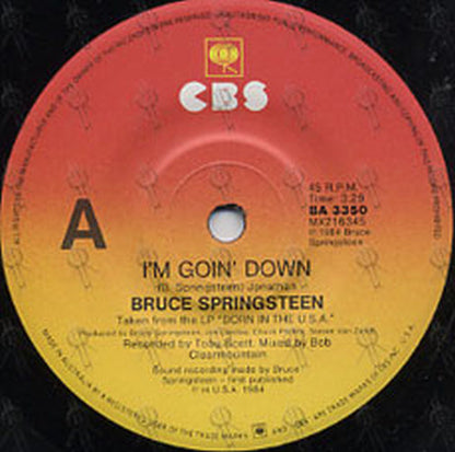 SPRINGSTEEN-- BRUCE - I'm Goin' Down - 3