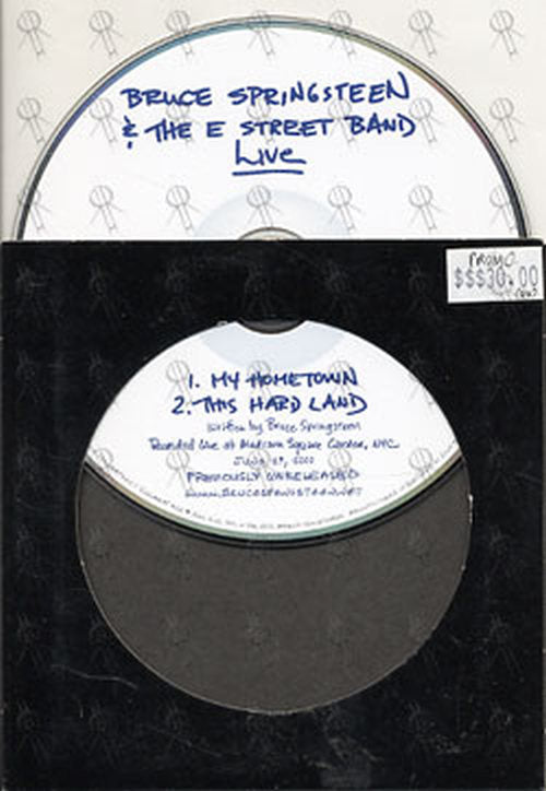 SPRINGSTEEN-- BRUCE - Live - My Hometown / This Hard Land - 1