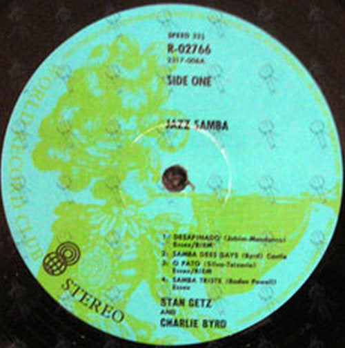STAN GETZ|CHARLIE BYRD - Jazz Samba - 3