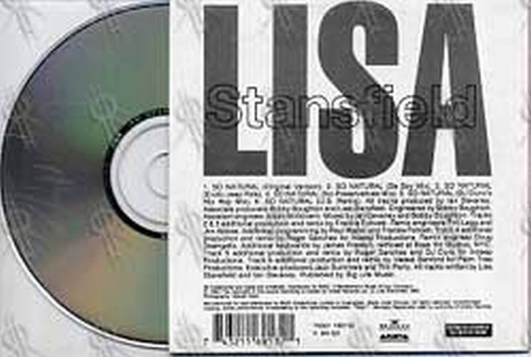 STANSFIELD-- LISA - So Natural - 2