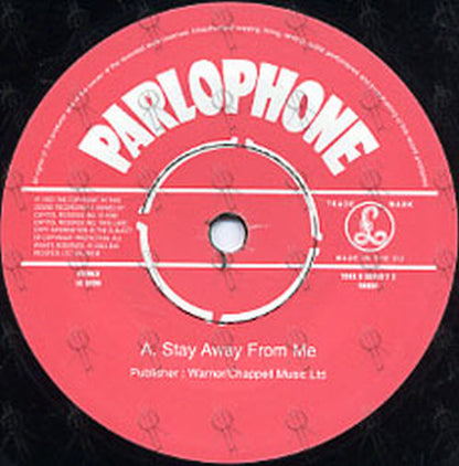 STAR SPANGLES-- THE - Stay Away From Me - 3