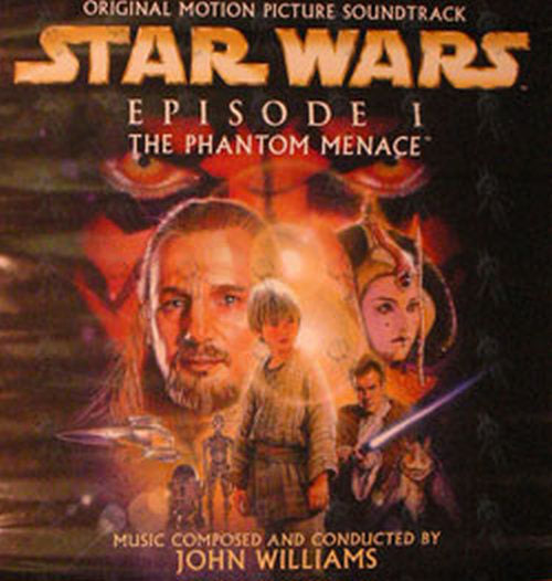STAR WARS - 'Episode One: The Phantom Menace' Soundtrack Promo Poster - 1