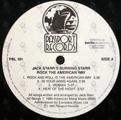 STARR-- JACK - Rock The American Way - 3