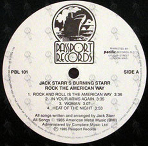 STARR-- JACK - Rock The American Way - 3