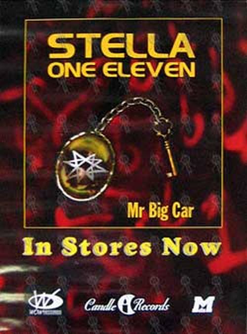 STELLA ONE ELEVEN - &#39;Mr Big Car&#39; Album Poster - 1