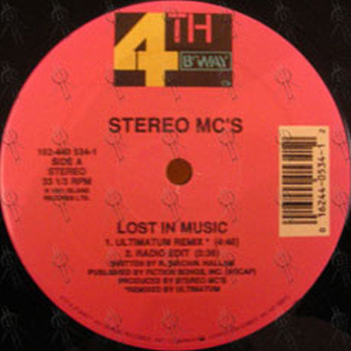 STEREO MC&#39;S - Lost In Music - 3