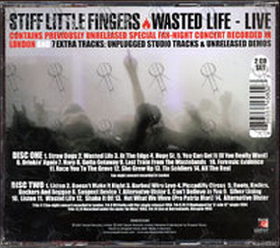 STIFF LITTLE FINGERS - Wasted Life - 3