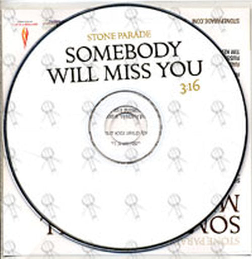 STONE PARADE - Somebody Will Miss You - 2