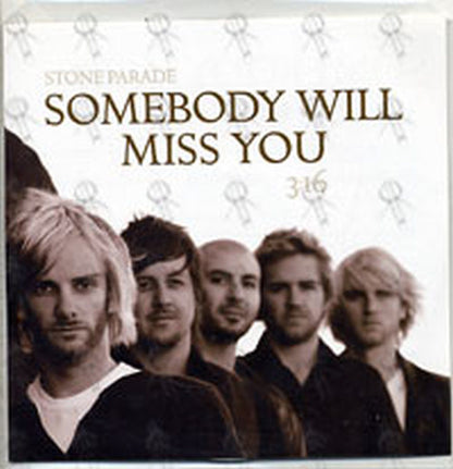 STONE PARADE - Somebody Will Miss You - 1