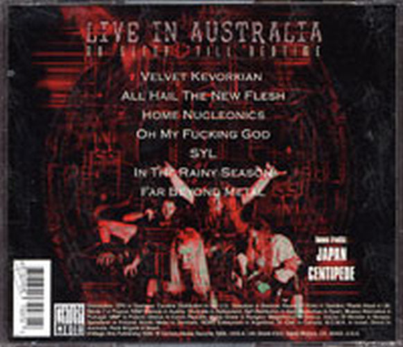 No Sleep Till Bedtime Live In Australia Rare Records Au
