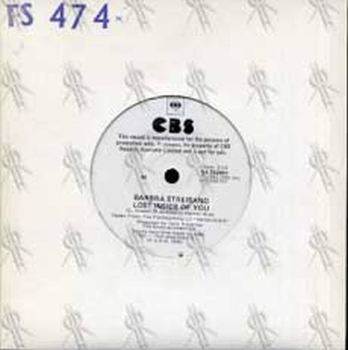 STREISAND-- BARBRA - Comin' In And Out Of Your Life - 2