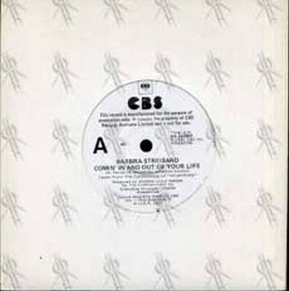 STREISAND-- BARBRA - Comin' In And Out Of Your Life - 1