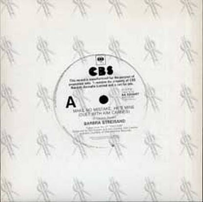 STREISAND-- BARBRA - Make No Mistake