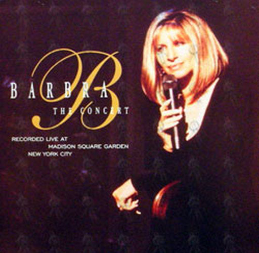 STREISAND-- BARBRA - The Concert / Six Moons Double Sided Promo Flat - 1