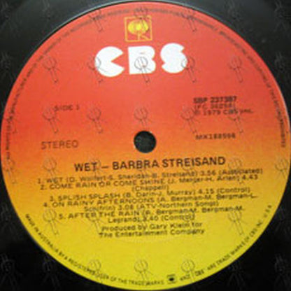 STREISAND-- BARBRA - Wet - 3
