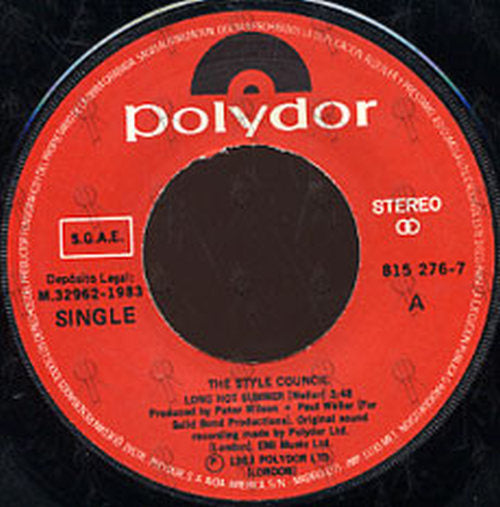 STYLE COUNCIL-- THE - A Paris - 3