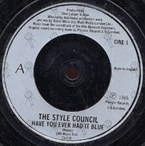 STYLE COUNCIL-- THE - Have You Ever Had It Blue - 4