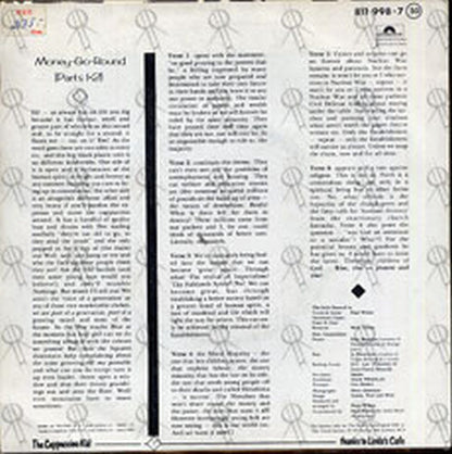 STYLE COUNCIL-- THE - Money-Go-Round (Parts 1+2) - 2