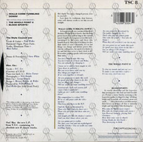 STYLE COUNCIL-- THE - Walls Come Tumbling Down! - 2