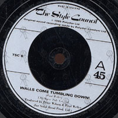 STYLE COUNCIL-- THE - Walls Come Tumbling Down! - 3