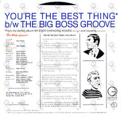 STYLE COUNCIL-- THE - You're The Best Thing - 2