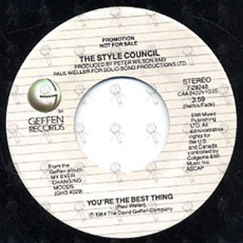 STYLE COUNCIL-- THE - You&#39;re The Best Thing - 3