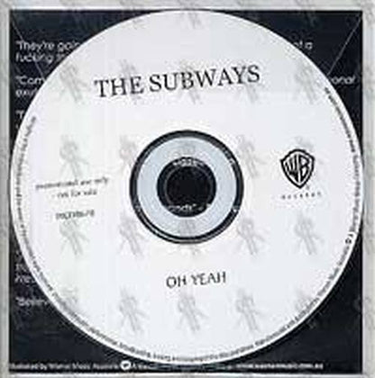SUBWAYS-- THE - Oh Yeah - 2