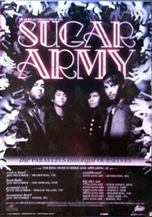 SUGAR ARMY - &#39;The Parallels Amongst Ourselves&#39; Tour Poster - 1