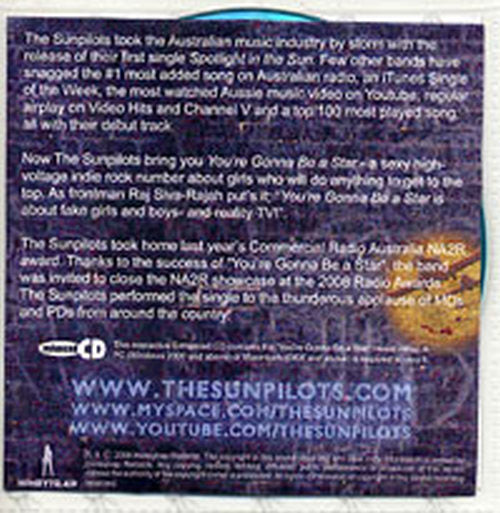 SUNPILOTS-- THE - You're Gonna Be A Star - 2