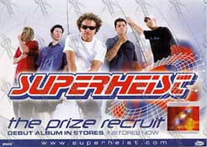 SUPERHEIST - The Prize Recruit/Tour Flyer - 1