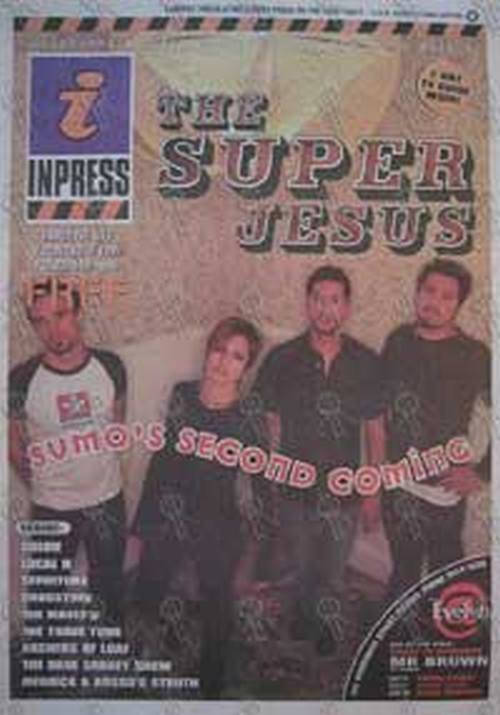 SUPERJESUS - &#39;Inpress&#39; - No.534 18 November 1998 - Superjesus On The Cover - 1