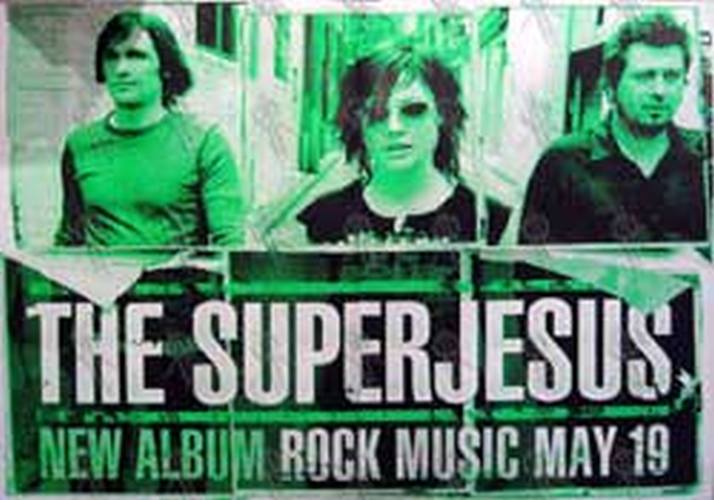 SUPERJESUS - &#39;Rock Music&#39; Album Poster - 1