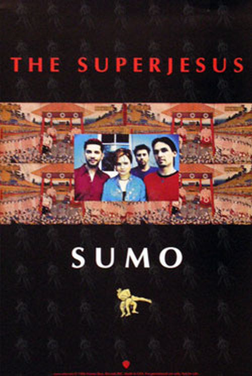 SUPERJESUS - &#39;Sumo&#39; Album Promo Poster - 1