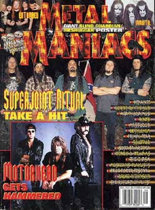 SUPERJOINT RITUAL - 'Metal Maniacs' - August 2002 - 1