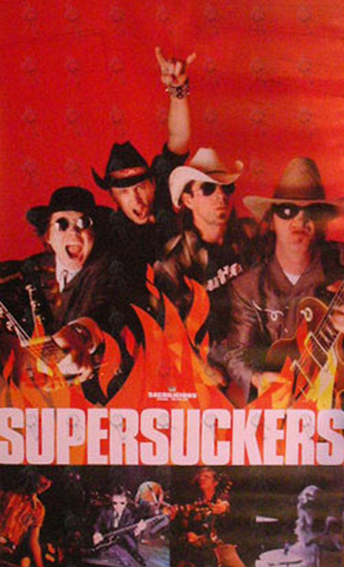 SUPERSUCKERS - &#39;Sacrilicious Sounds&#39; Era Promo Poster - 1