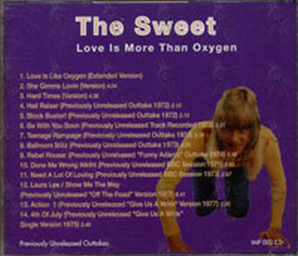 SWEET - Love Is More Than Oxygen - 2
