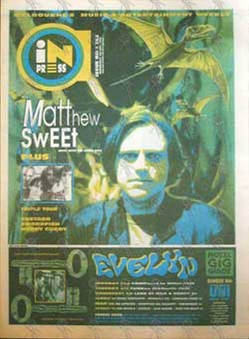 SWEET-- MATTHEW - 'Inpress' - 4th August 1993 - Matthew Sweet On Cover - 1