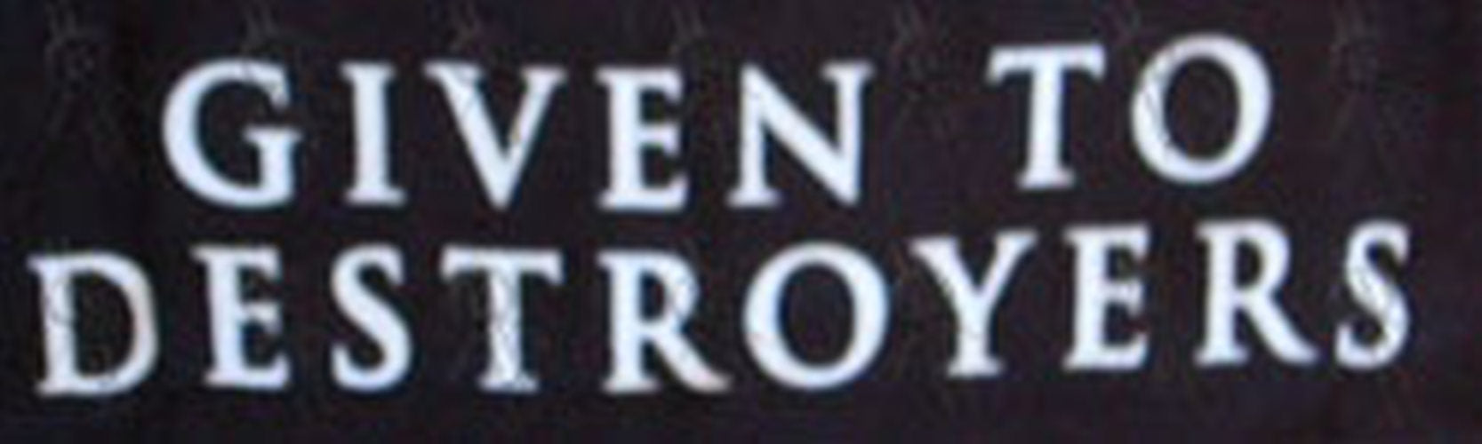 SYDONIA - Black & Silver 'Given To Destroyers' Girls T-Shirt - 4